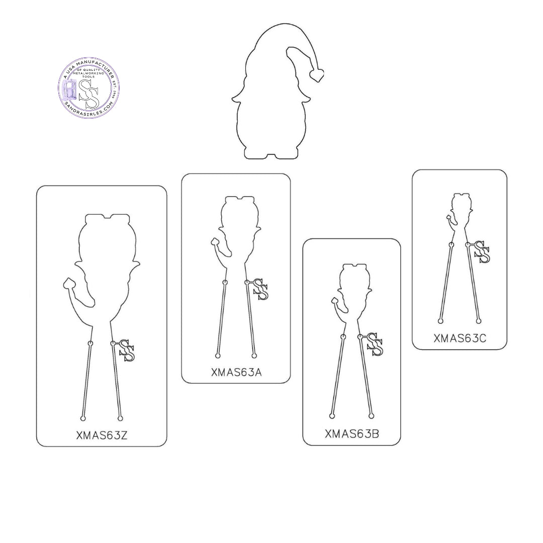 PANCAKE DIE XMAS63 GNOME